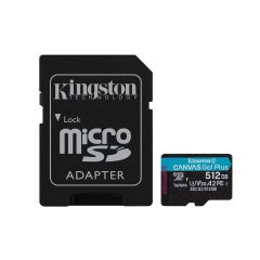 Карта памет Kingston Canvas Go! Plus microSDXC 512GB