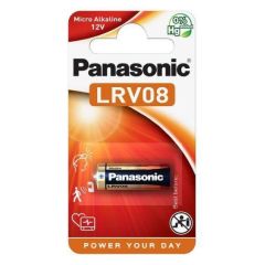 Алкална батерия PANASONIC А23 LRV08, 12V, За аларми, 1бр. блистер
