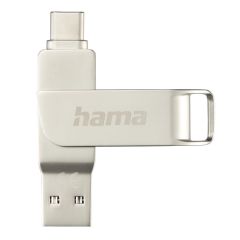 Флаш памет HAMA &quot;C-Rotate Pro&quot;, USB-C 3.1/3.0, 64GB, 70MB/s, 182490