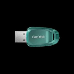 SanDisk Флаш памет Ultra ECO  64GB, USB 3.2 100 MB/s , зелена