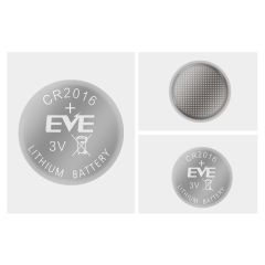 Бутонна батерия литиева CR 2016 1pc  bulk 3V  EVE BATTERY