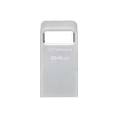 USB памет KINGSTON DataTraveler Micro, 64GB,USB-A 3.2 Gen 1, Сребрист
