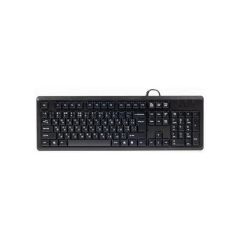 Клавиатура на Руски, A4tech KR92, USB, Черна, кирилизирана на Руски
