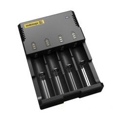 Зарядно у-во NITECORE i4, Universal Charger, LiIon &amp; NIMH, 18650, CR123; AA, AAA, C, D