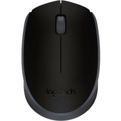 Безжична оптична мишка LOGITECH M171, Черна, USB