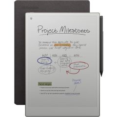 Таблет reMarkable Paper Pro 11.8&quot;, с включен стилус Marker Plus, Калъф Book Folio сив