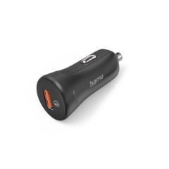 Бързо зарядно за кола Hama &quot;Qualcomm Quick Charge 3.0&quot;, USB-A, 19,5 W, черно