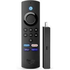 Мултимедиен плеър Amazon Fire TV Stick Lite, Alexa Voice Remote, Черен