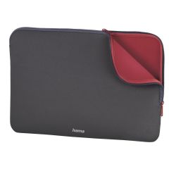 Калъф за лаптоп HAMA Neoprene, 11.6&quot;(30cm), Сив/Червен