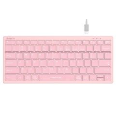 Безжична клавиатура A4TECH FBX51C FSTyler, розово