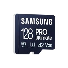 Карта памет Samsung PRO Ultimate, microSDXC, UHS-I, 128GB, Адаптер