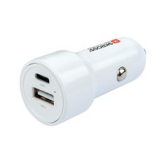 Зарядно за кола SKROSS, USB-A, USB-C, PD, 65W