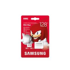 Карта памет Samsung SONIC PRO PLUS, microSDXC, UHS-I, 128GB, Адаптер