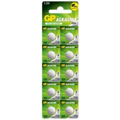 Бутонна алкална батерия GP189 LR-1130/ 10 бр./pack цена за 1 бр./ 1.55V GP