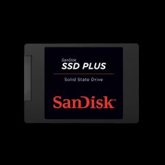 SanDisk  SSD Plus 545GB, до 505MB/s скорост на четене , до 440MB/s скорост на писане, SATA Revision 3.0 (6 Gb/s), шоко устойчиво