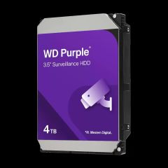 Хард диск WD Purple, 4TB, 5400rpm, 128MB, SATA 3, WD44PURZ